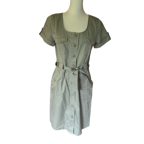 Talbots Women's Short Sleeve Dress Size 6 Light Green - Picture 1 of 5